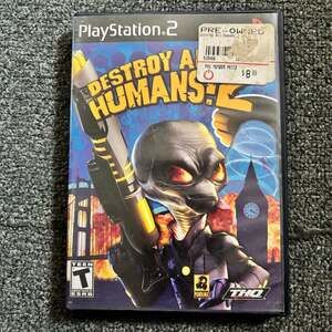 THQ Destroy All Humans! 2 PlayStation 2 PS2 Video Game Complete